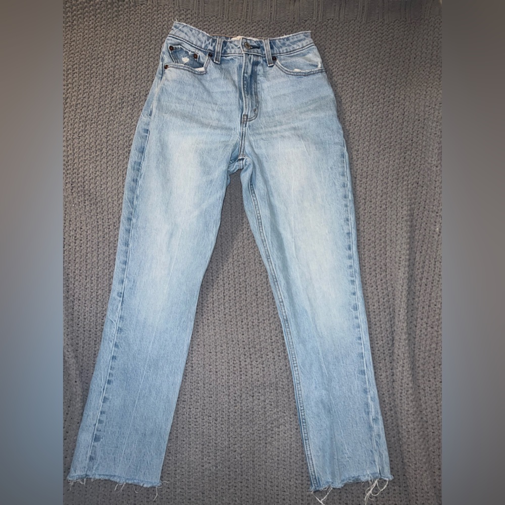 A&F Curve Love Mom Jeans